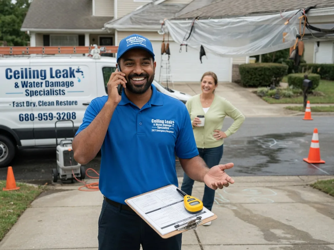 Ceiling Leak Cleanup Millboro, VA FAQs